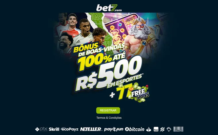 Plataforma da Bet7