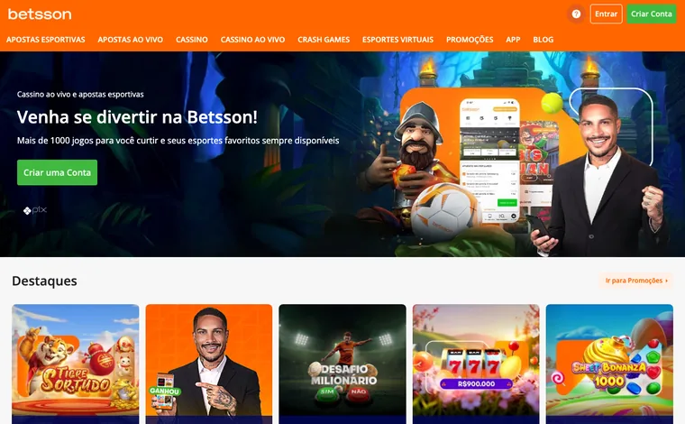 Plataforma da Betsson